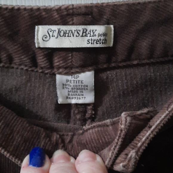 Brown Coduroy Pants - Picture 2 of 3
